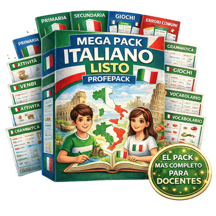 MegaPack Italiaans Klaar + Aanpassingen voor de Klas